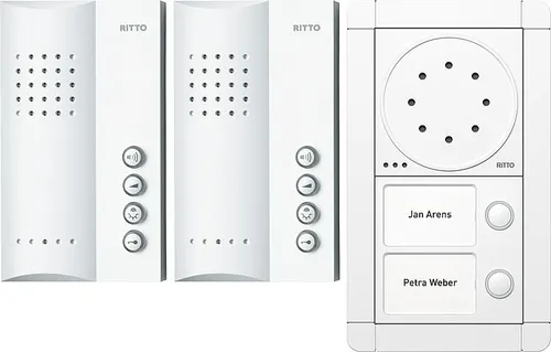 Ritto RGE1891470 Portier Audio-Komplettpaket AP für 2 WE