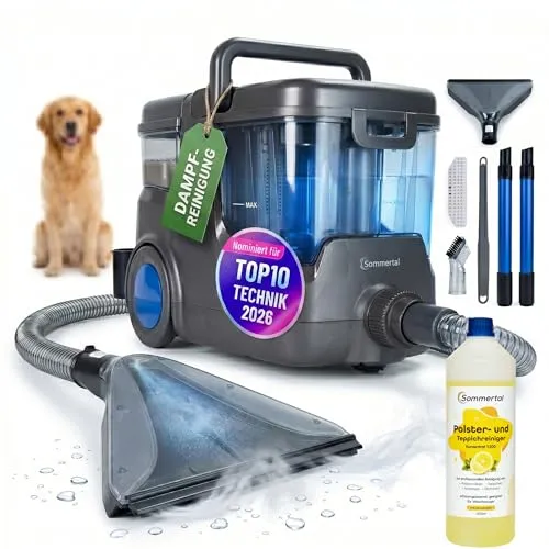Sommertal HYDRO 9000 MAX Waschsauger | 1000W, 28kPa