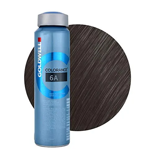 Goldwell COLORANCE Acid Color Dose 120 ml 6-A dunkel aschblond - Demi-permanente Intensivtönung für glänzende Farbe und schonende Anwendung in verschiedenen Nuancen.