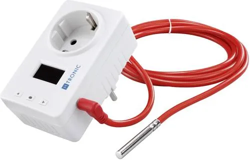 H-Tronic UTS 125 Temperaturschalter -55 - 127 °C - Steuerungen: Präziser Temperaturschalter für Heiz- oder Kühlbetrieb, max. Temperatur bis 127 °C, ideal für Gartenbewässerungssysteme.