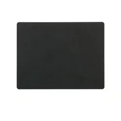 LINDDNA Tischset Nupo L Square Leder Schwarz (Large)