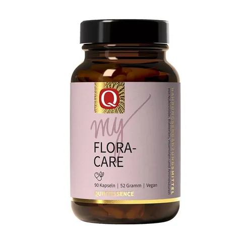 Quintessence my Flora-Care - 90 Kapseln mit Vitaminen und Aminosäuren - Entdecke my Flora-Care: Eine innovative Kombination aus Nukleotiden, sporenbasierten Bakterien, Vitaminen und Aminosäuren. Ideal für die tägliche Unterstützung deines Wohlbefindens in veganer Premium-Qualität.