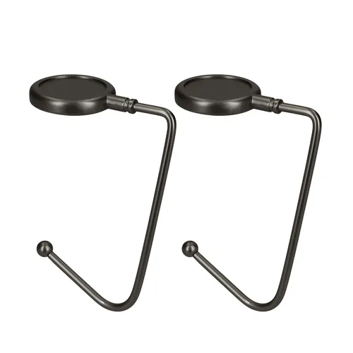 2x Tisch Handtaschenhalter Haken Antirutsch Taschenhaken Halterung Handtaschen