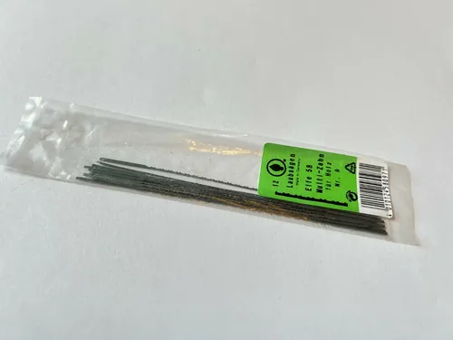 12x    Holz Sägeblätter für Laubsägen   Elfe 58   Nr. 9
