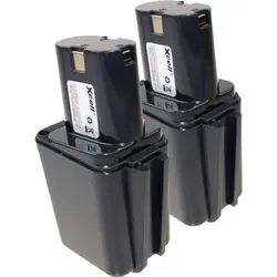 2x XCell Werkzeugakku für Bosch Ni-MH 9,6V 3000mAh