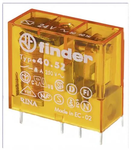 Finder 40.52.8.230.4000 Relais 250 V/AC, 400 V/AC 1St.