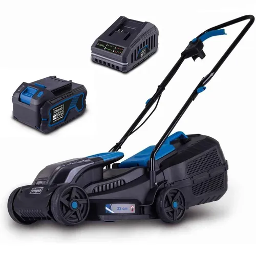 Scheppach Akku Rasenmäher BC-MP320-X – 32 cm, 20V, 4.0 Ah
