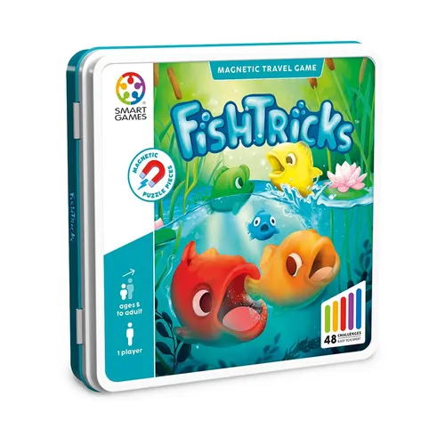 SmartGames - Fishtricks   Kids Puzzles 48 Challenges   Kids Games 7 Years or Ove