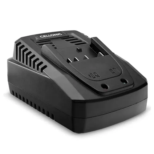 CELLONIC, Akkuschrauber Ladegerät 18 V 2 A – Ersatz Ladegerät für Li-Ion Akkus 14.4 V–18 V – kompatibel mit Bosch BC660, BC1880, SKC181-02 Akkus – Schnellladegerät
