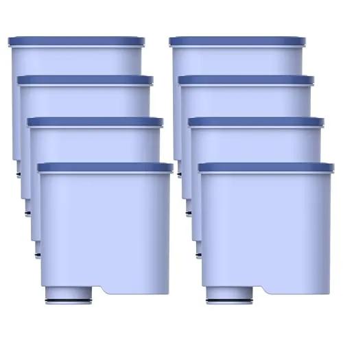 Comedes Filterpatronen für Aqua Clean Kaffeevollautomaten, einsetzbar statt Philips CA6903/10 & CA6903/22 sowie Saeco CA6903/00 & CA6903/01 (8 Stück)