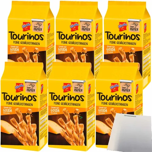 De Beukelaer Tourinos Gebäck-Stangen Käsea 6er Pack 6x125g von De Beukelaer Tourinos