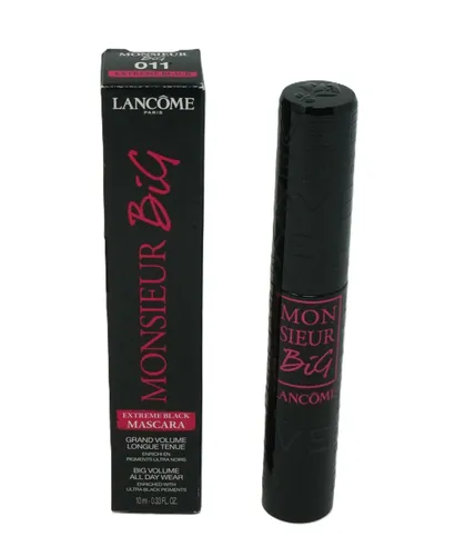 Lancome Monsieur Big Mascara 011 Extreme Black - Voluminöse Wimpern in intensivem Schwarz, ideal für einen dramatischen Look. Perfekt für jeden Anlass und sorgt für einen langen Halt.