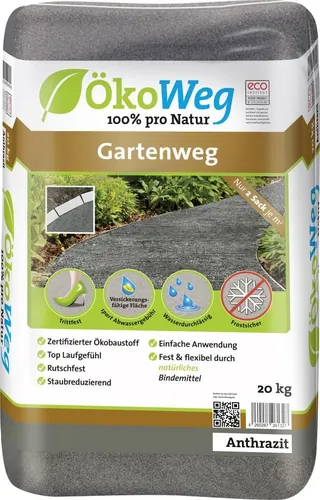 ÖkoWeg Gartenweg anthrazit 20 kg