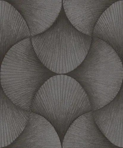 Rasch Vliestapete 3D-Effekt Art Deco Anthrazit Glanz - Tapeten & Tapezierzubehör, beeindruckender 3D-Effekt für stilvolle Wohnräume mit elegantem Art Deco Design.