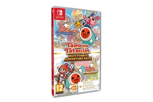 Taiko no Tatsujin Rhythmic Adventure Bundle Pack DIGITAL für Nintendo Switch - Musik- und Rollenspiel-Action für die ganze Familie, ideal für alle Altersgruppen mit USK ab 0 Jahren und ohne Regionalsperre.