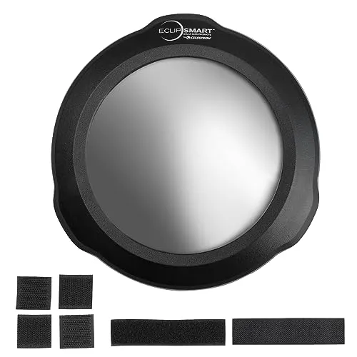 Celestron 94243 EclipSmart Solar Eclipse Telescope Filter – ISO 12312-2 Compliant, Secure Fit with Solar Safe Film, Works with 6” Schmidt-Cassegrain Telescopes, Black