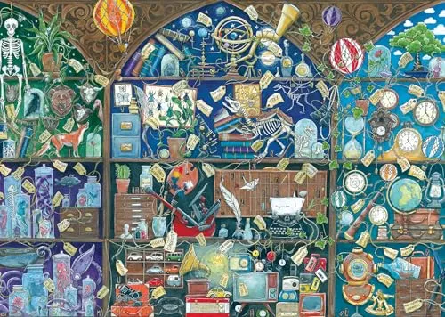 Ravensburger Puzzle 12000785 - Das Kuriositätenkabinett - 1000 Teile Puzzle für Erwachsene und Kinder ab 14 Jahren,