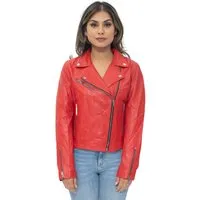 Damen-Leder-Klassiker-Biker-Brando-Jacke-Baku