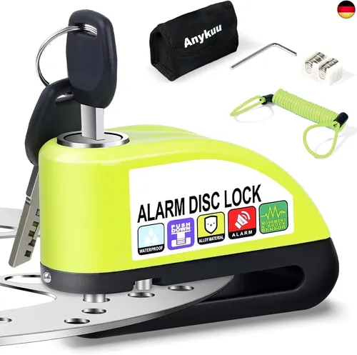 Motorrad-Schlösser & -Alarmanlagen von Anykuu