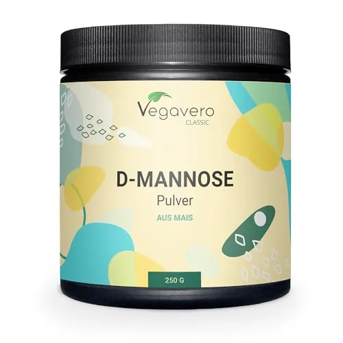 D-Mannose Pulver 250 g Vegavero | Effektive Unterstützung bei Blasenproblemen