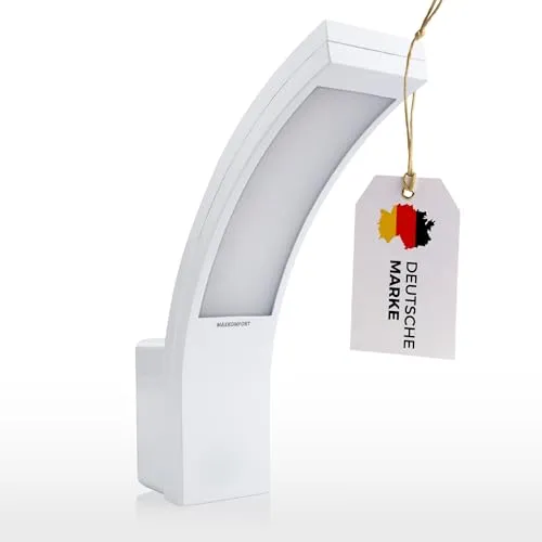 max K O M F O R T LED Aussenleuchten 15W IP54 4000K - Lampen: Moderne Wandlampe mit 900 lm Lichtkraft, IP54 für Wetterbeständigkeit, ideal für Eingänge und Fassaden. Langlebig und wartungsfrei.