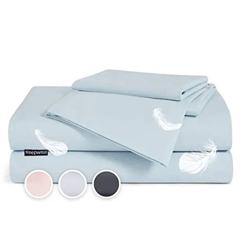 sleepwise Biber Bettwäsche aus Schadstofffreier Baumwolle, Duvet Cover 1 Kopfkissen- und Bettbezug Atmungsaktiv, Allergiker Bettwäsche, Flauschige Bettwäsche, Biber Bettwäsche 200x200 2er-Set