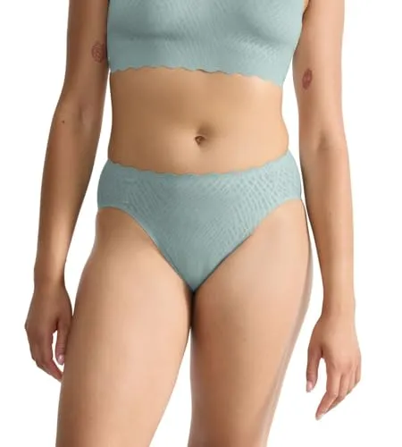 Sloggi Zero Feel Bliss High Leg Misty Turquoise in türkis von sloggi