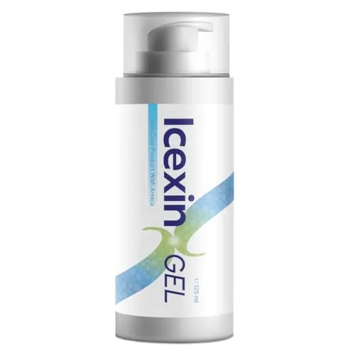 ICEXIN Gel mit Arnica, Menthol & Eukalyptus – Hautpflegeprodukt zur äußerlichen Anwendung – 125 ml