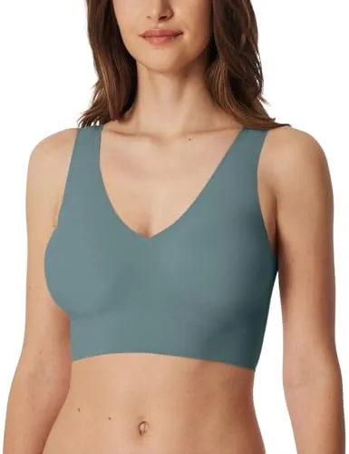 Schiesser Damen nahtloses Bustier mit herausnehmbaren Pads von Schiesser