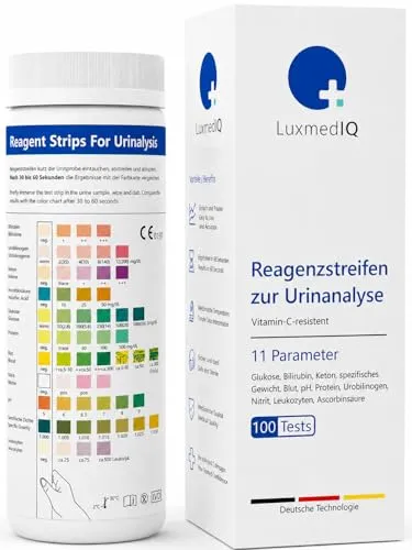 Urin Teststreifen mit 11 Parametern von LuxmedIQ