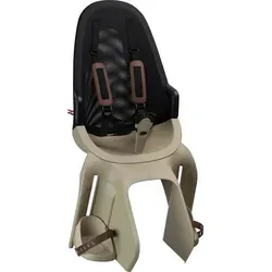 Qibbel Air Cappucino Kindersitz - Kinderfahrsitz bis 22 kg, ergonomisch und leicht, mit optimaler Belüftung und Fünf-Punkt-Gurt für maximale Sicherheit und Komfort auf Radtouren.