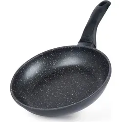 Orion | Pfanne - Bratpfanne - Ø 20 cm - Schwarz - Antihaftbeschichtet - Hitzebeständig - Spülmaschinenfest - Schwarz