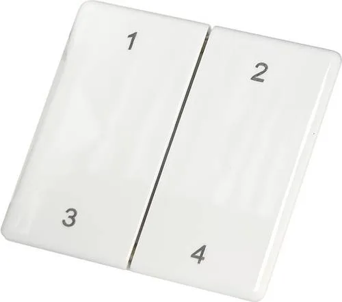 Eltako 4989518 Minihandsender Funk mit Doppelwippe