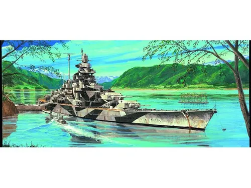 1:700 TRUMPETER KIT Tirpitz German Battleship 1943 TR05712 Modellbau
