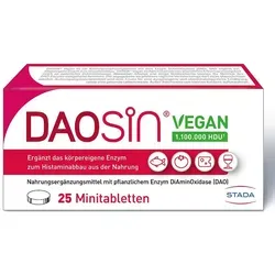 Daosin Vegan Tabletten – Unterstützung beim Histaminabbau von STADA