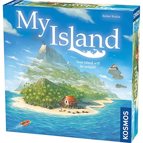 Thames & Kosmos My Island: Your Island Will Be Unique, Entscheidung für Brettspiel, Familienspiele für den Spielabend, Brettspiele für Erwachsene und Kinder, für 2 bis 4 Spieler, Alter ab 10 Jahre