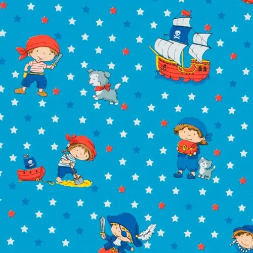 Geschenkpapier Blau von Star