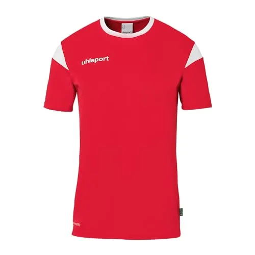 uhlsport Unisex Squad 27 Kurzarm Trikot, Rot/Weiß, XXL EU