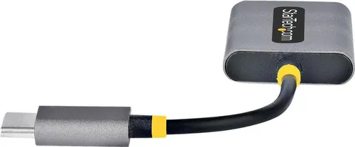 StarTech.com USB-C Audio Splitter - Dual Kopfhörer Adapter mit Mikrofoneingang - Soundkarten: Verwandeln Sie Ihren USB-C Anschluss in zwei 3,5mm Buchsen für erstklassigen Audio-Genuss und Teamarbeit mit 24-Bit DAC für Hi-Res Audio.