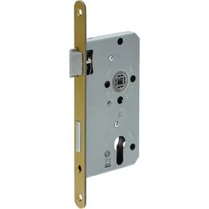 Abus Einsteckschloss ESK PZ2 L, DIN links, für Wohnungs- und Zimmertüren, für Profilzylinder