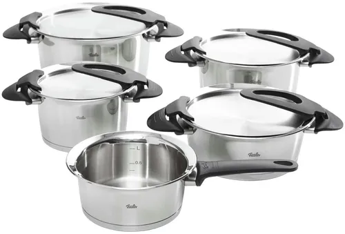 Fissler Intensa Edelstahl-Topfset 5-teilig
