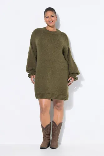 Studio Untold Jerseykleid Strickkleid oversized Rüschenärmel