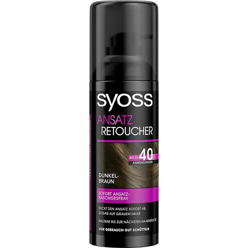 SYOSS ANSATZ RETOUCHER KASCHIERSPRAY DUNKELBRAUN 120ML