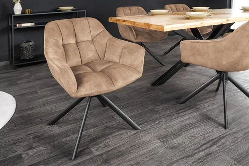 Riess Ambiente Drehbarer Stuhl Papillon von Riess-Ambiente
