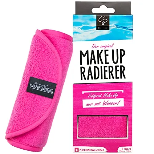 Der original MakeUp Radierer | Microfaser Abschminktuch (Tuch | 1 Stück, Pink)…