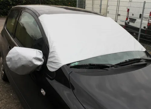 Yudu Frontscheibenabdeckung 3tlg. Hitzeschild Frostschutz Außenspiegel Sonnenschutz Schutzdecke