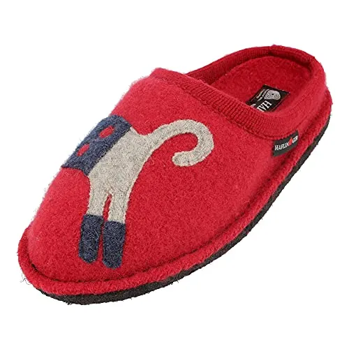 HAFLINGER Flair Cucho Pantoffeln in rot von Haflinger