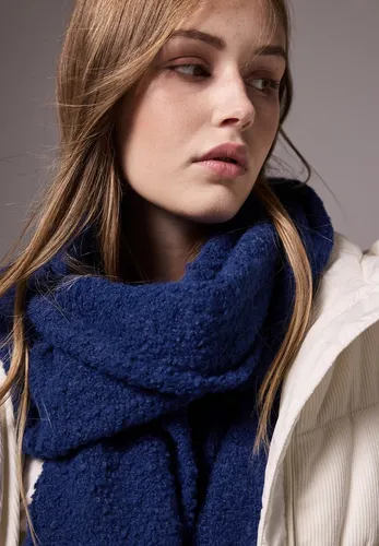 STREET ONE STUDIO Schal, kuscheliger Bouclé für Damen in blau von Street One Studio