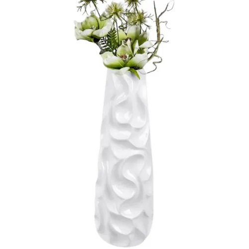 Formano Moderne Bodenvase 57 cm Welle von formano