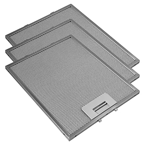 AllSpares Metallfilter (3 St.) für AEG-Electrolux 4055101671 - Dunstabzugshaubenfilter, hohe Filterqualität entfernt Fett zuverlässig und verlängert die Lebensdauer Ihrer Dunstabzugshaube – einfache Handhabung für schnellen Wechsel und Reinigung.
